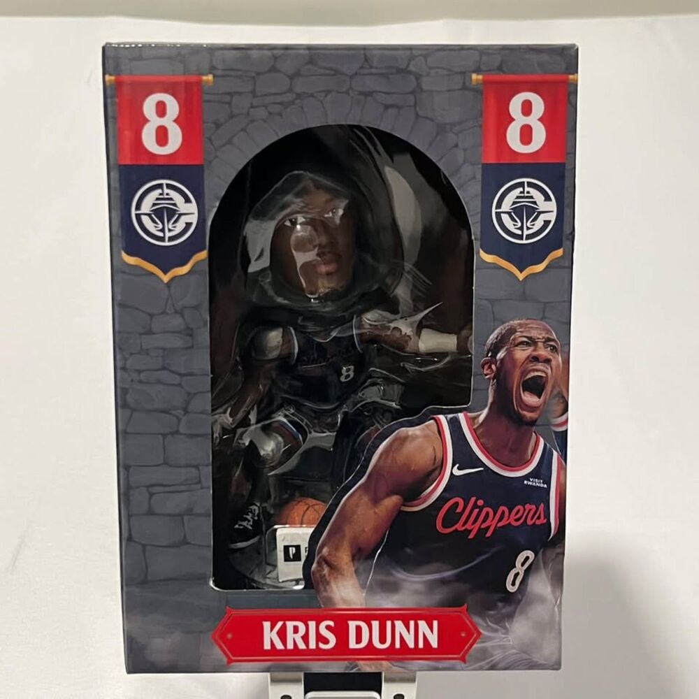 Kris Dunn LA Clippers Bobblehead 2025-26 Pechanga SGA #8 New In Box